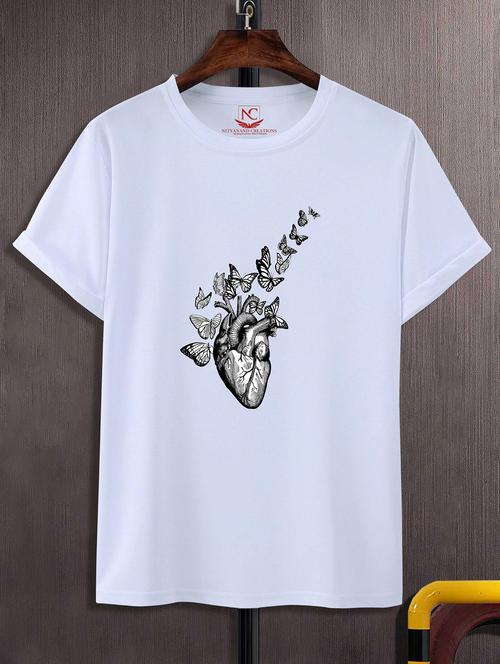 unisex graphic printed round neck tshirt - 20768883 - Standard Image - 0