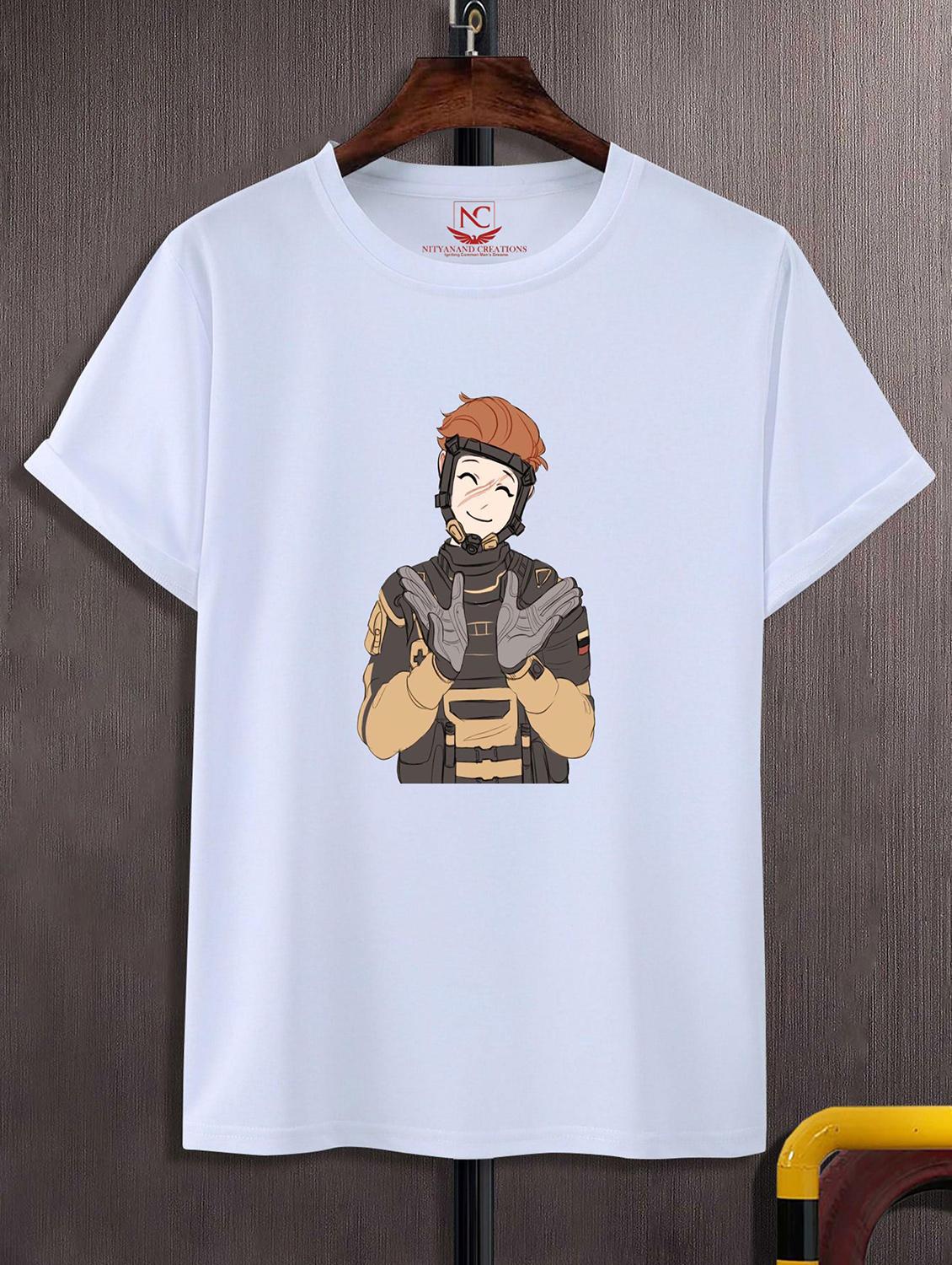unisex graphic printed round neck tshirt - 20768909 - Zoom Image - 0