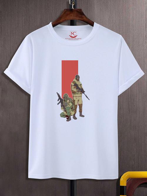 unisex graphic printed round neck tshirt - 20768910 - Standard Image - 0