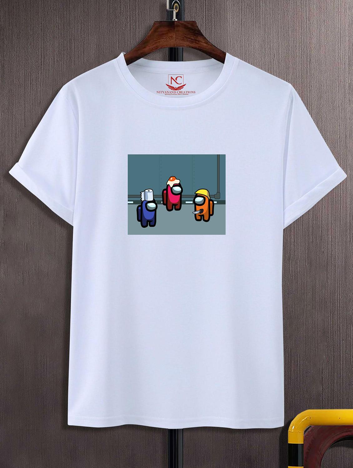 unisex graphic printed round neck tshirt - 20768918 - Zoom Image - 0