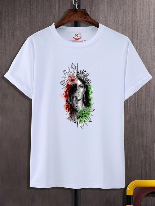 unisex graphic printed round neck tshirt - 20768928 -  Standard Image - 0
