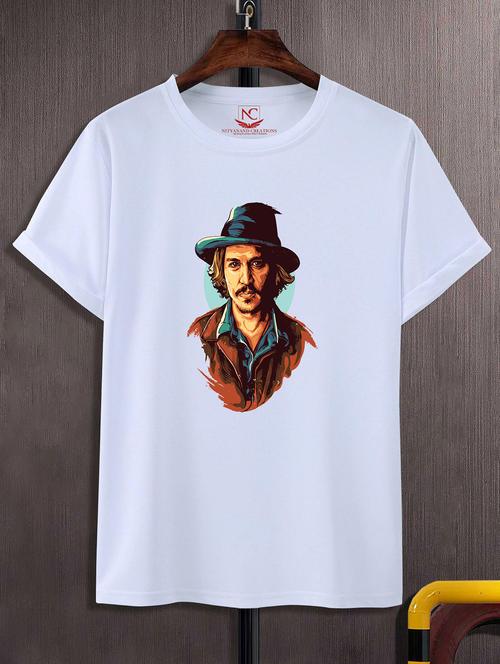 unisex graphic printed round neck tshirt - 20768934 -  Standard Image - 0