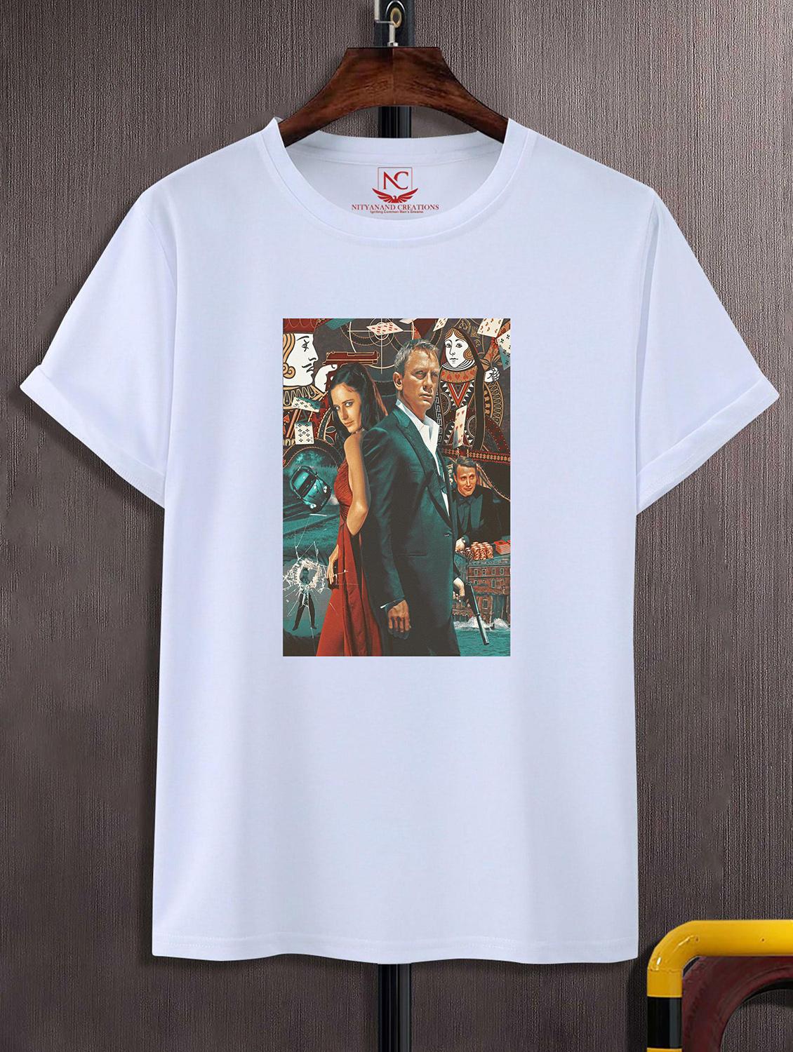 unisex graphic printed round neck tshirt - 20768935 - Zoom Image - 0