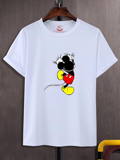 unisex graphic printed round neck tshirt - 20768938 - Standard Image - 0