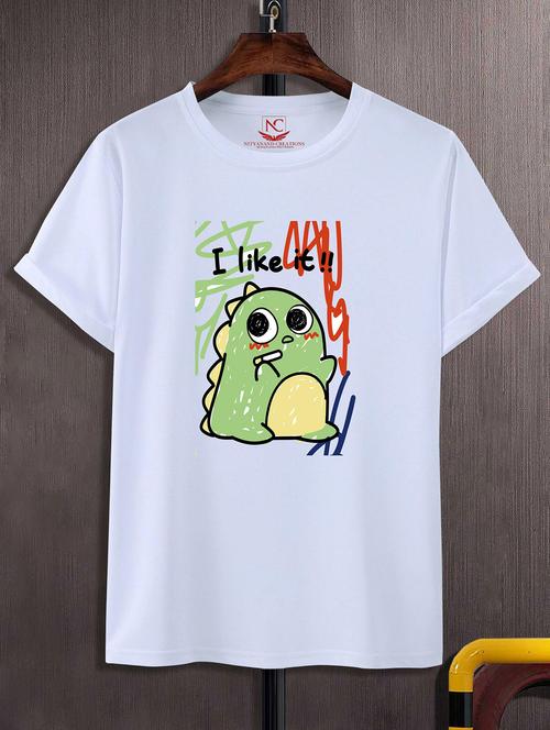 unisex graphic printed round neck tshirt - 20768945 - Standard Image - 0