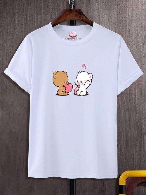 unisex graphic printed round neck tshirt - 20768948 -  Standard Image - 0