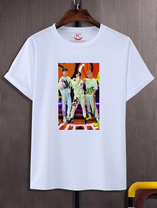unisex graphic printed round neck tshirt - 20768950 -  Standard Image - 0