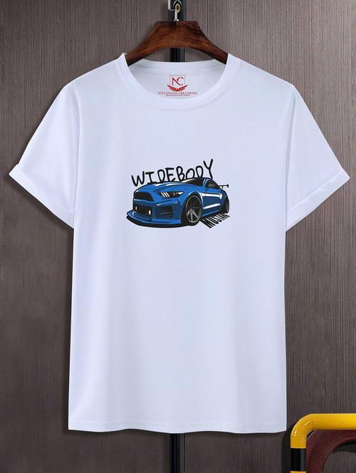 unisex graphic printed round neck tshirt - 20768953 -  Standard Image - 0