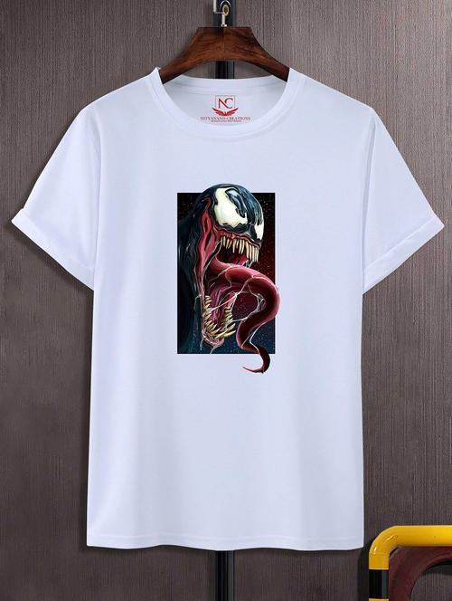 unisex graphic printed round neck tshirt - 20768955 -  Standard Image - 0