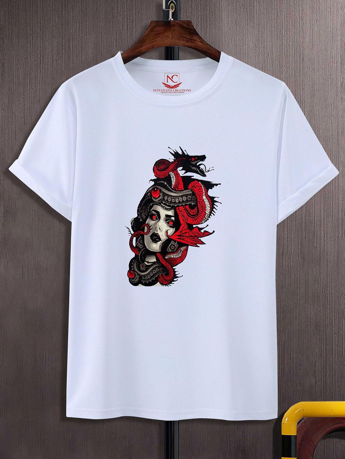 unisex graphic printed round neck tshirt - 20768962 -  Zoom Image - 0