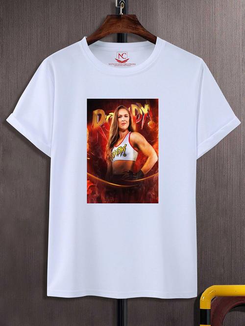 unisex graphic printed round neck tshirt - 20768967 -  Standard Image - 0