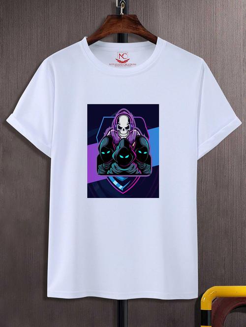 unisex graphic printed round neck tshirt - 20768973 - Standard Image - 0