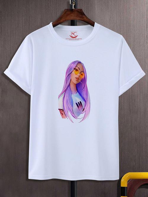 unisex graphic printed round neck tshirt - 20769004 -  Standard Image - 0