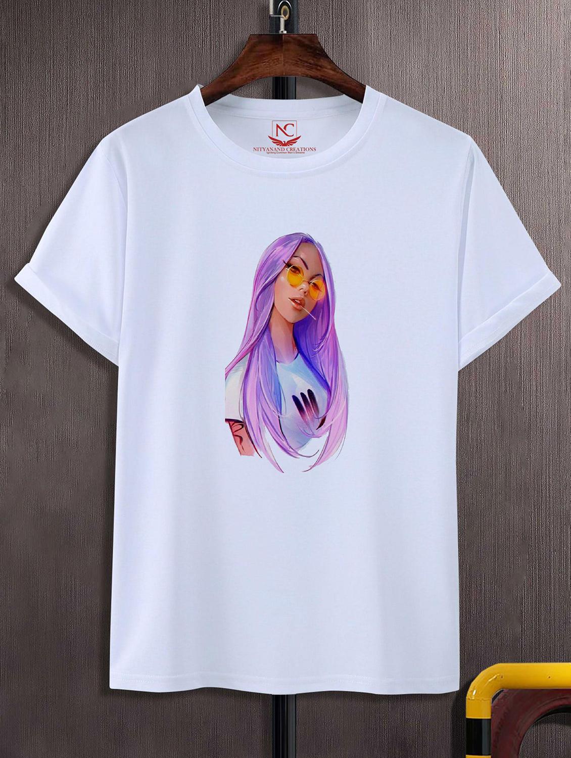unisex graphic printed round neck tshirt - 20769004 -  Zoom Image - 0