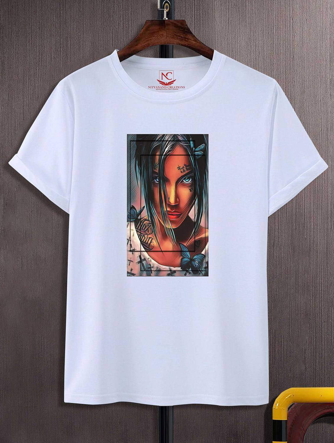 unisex graphic printed round neck tshirt - 20769006 -  Zoom Image - 0