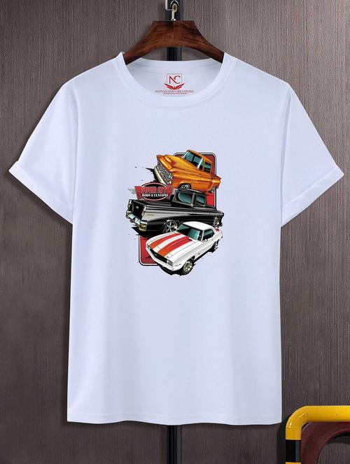 unisex graphic printed round neck tshirt - 20769022 - Standard Image - 0