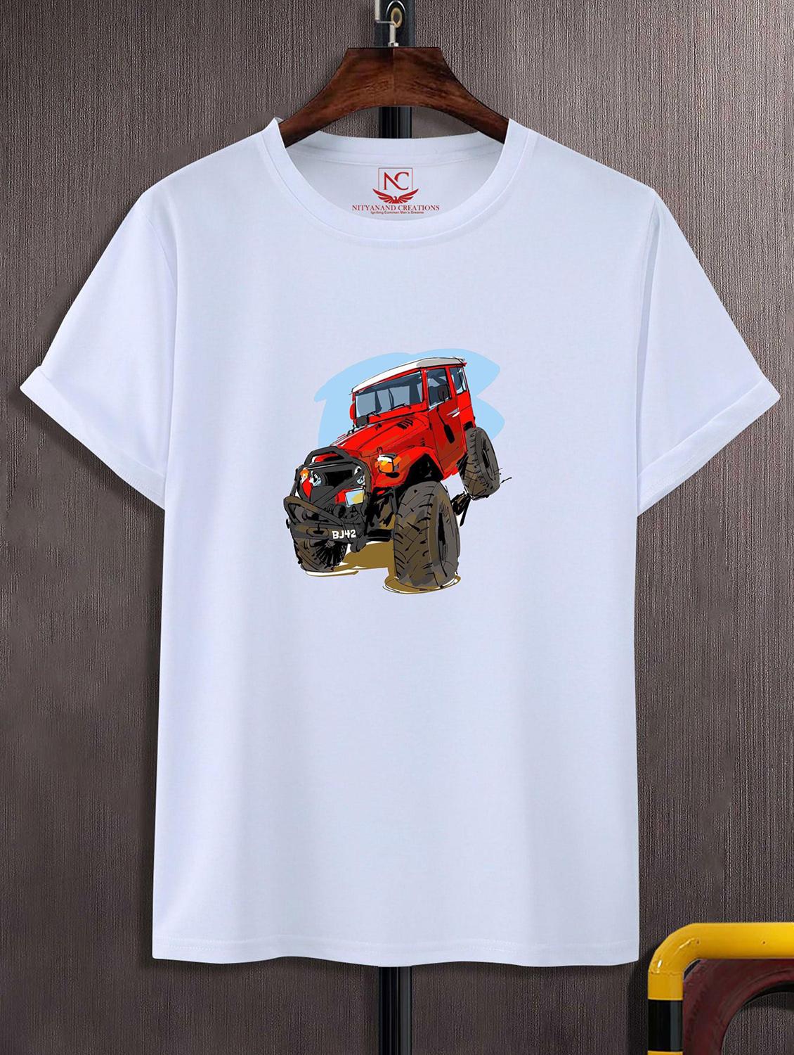 unisex graphic printed round neck tshirt - 20769025 -  Zoom Image - 0