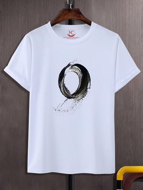 unisex graphic printed round neck tshirt - 20769043 - Standard Image - 0