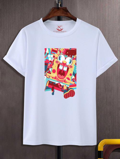 unisex graphic printed round neck tshirt - 20769048 -  Standard Image - 0