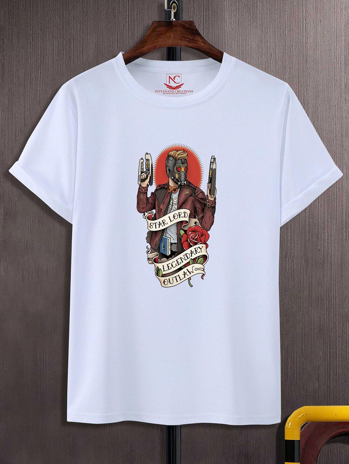 unisex graphic printed round neck tshirt - 20769050 -  Zoom Image - 0