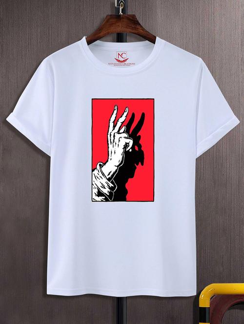 unisex graphic printed round neck tshirt - 20769051 -  Standard Image - 0