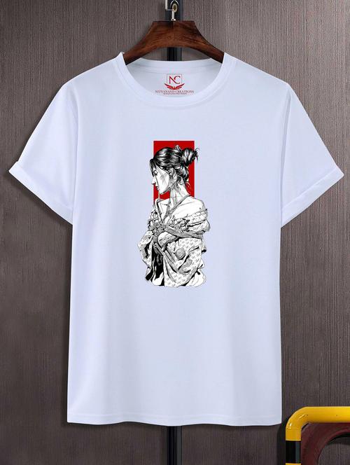 unisex graphic printed round neck tshirt - 20769052 -  Standard Image - 0