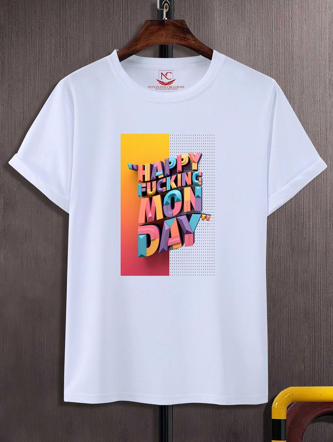 unisex graphic printed round neck tshirt - 20769066 -  Zoom Image - 0