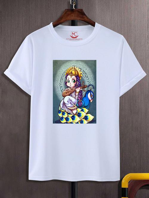 unisex graphic printed round neck tshirt - 20769069 -  Standard Image - 0