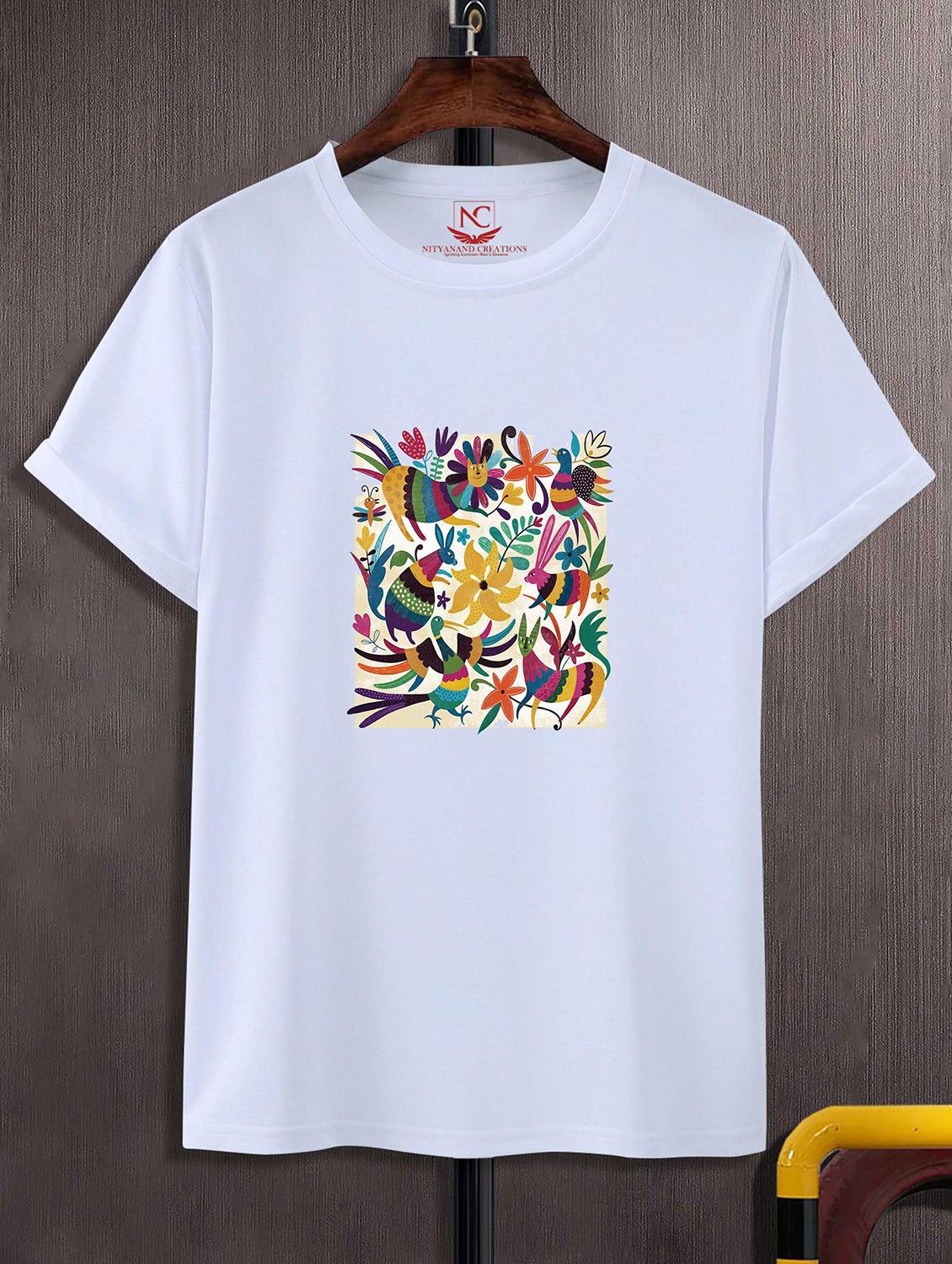 unisex graphic printed round neck tshirt - 20769094 - Zoom Image - 0