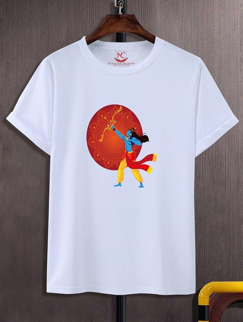 unisex graphic printed round neck tshirt - 20769109 - Standard Image - 0