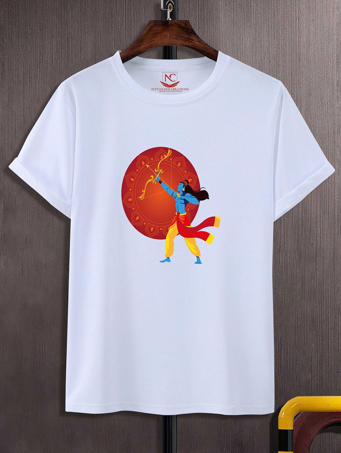 unisex graphic printed round neck tshirt - 20769109 - Zoom Image - 0