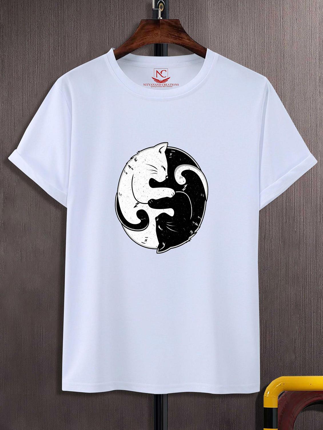unisex graphic printed round neck tshirt - 20769138 - Zoom Image - 0