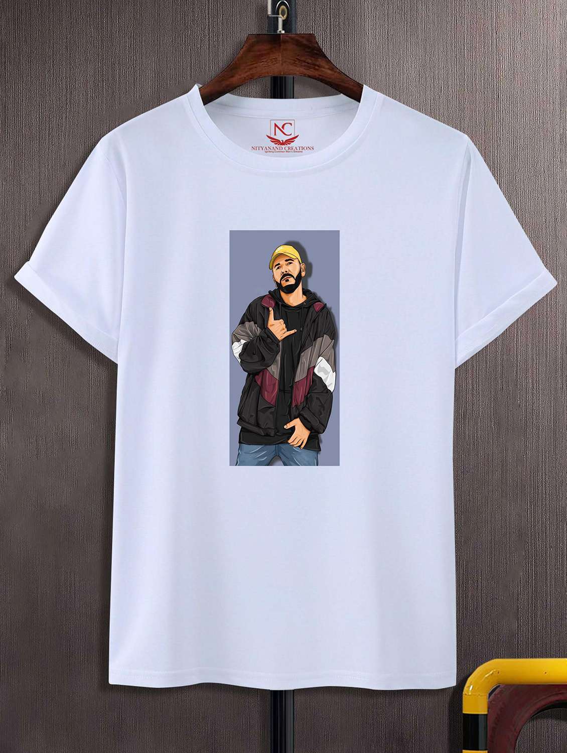 unisex graphic printed round neck tshirt - 20769149 - Zoom Image - 0