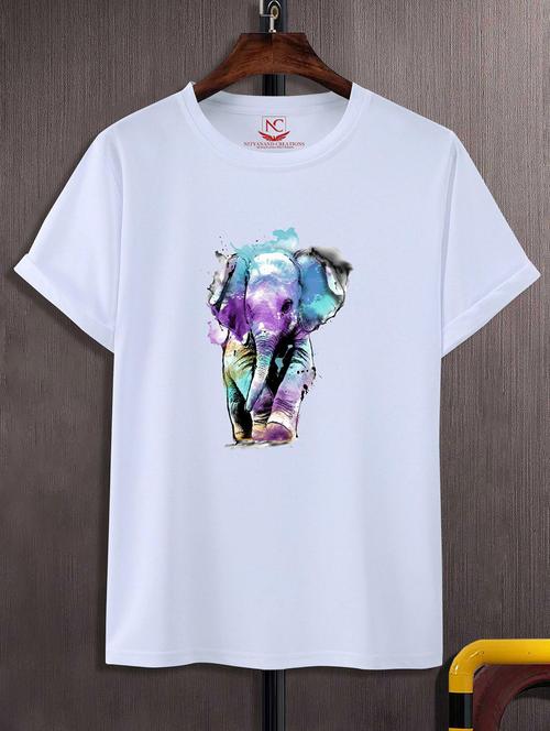 unisex graphic printed round neck tshirt - 20769170 - Standard Image - 0