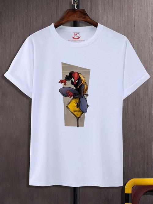 unisex graphic printed round neck tshirt - 20769171 - Standard Image - 0