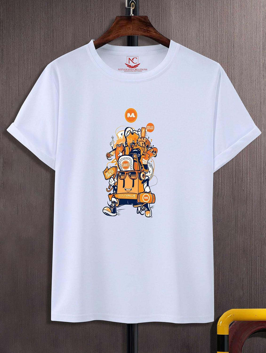 unisex graphic printed round neck tshirt - 20769176 - Zoom Image - 0