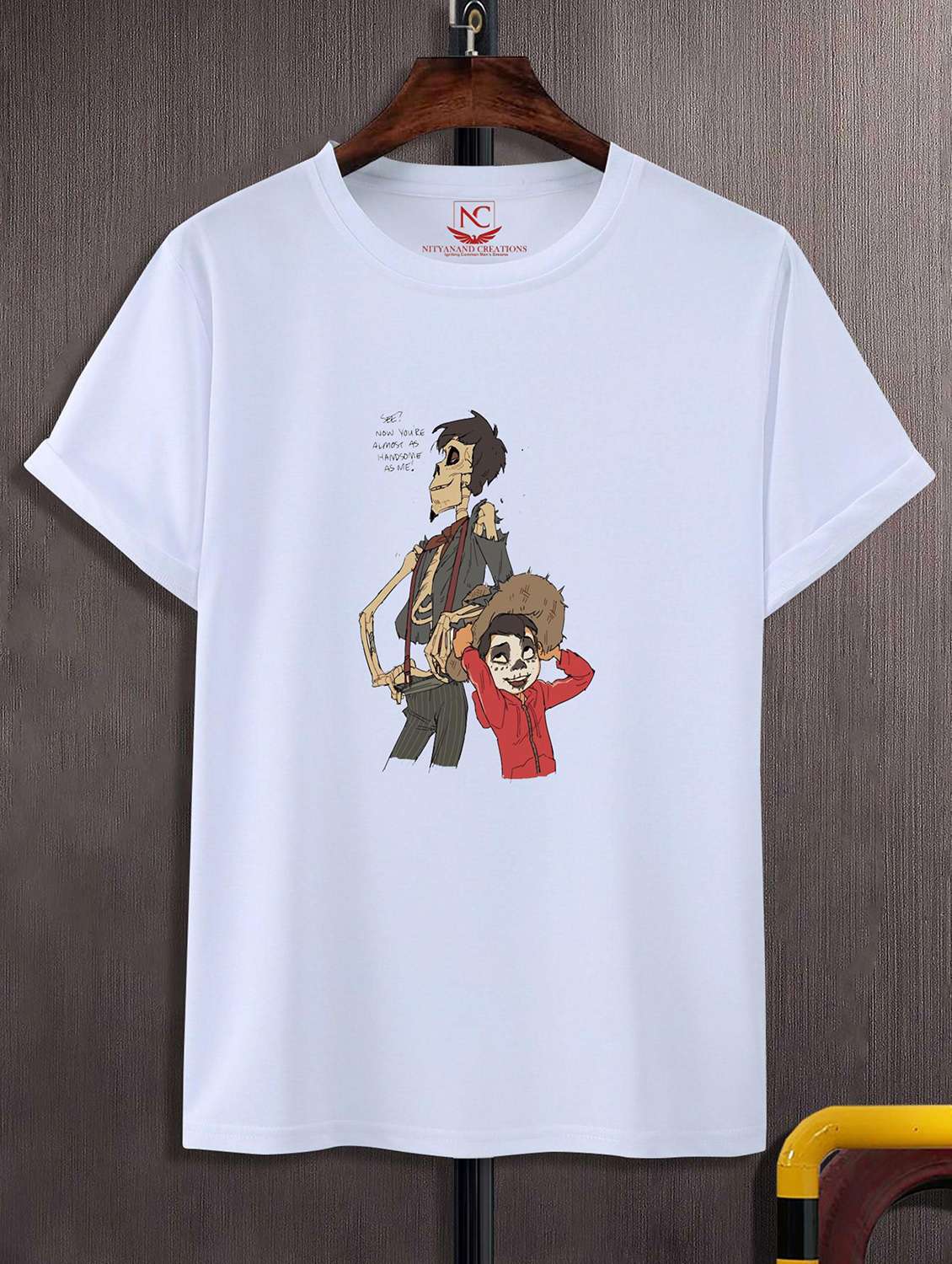 unisex graphic printed round neck tshirt - 20769213 - Zoom Image - 0