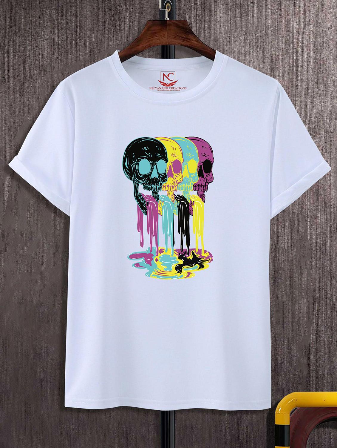 unisex graphic printed round neck tshirt - 20769235 - Zoom Image - 0