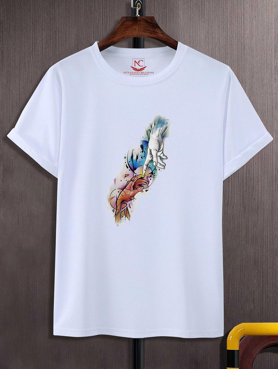 unisex graphic printed round neck tshirt - 20769237 - Zoom Image - 0