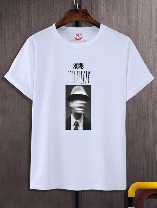 unisex graphic printed round neck tshirt - 20769242 -  Standard Image - 0