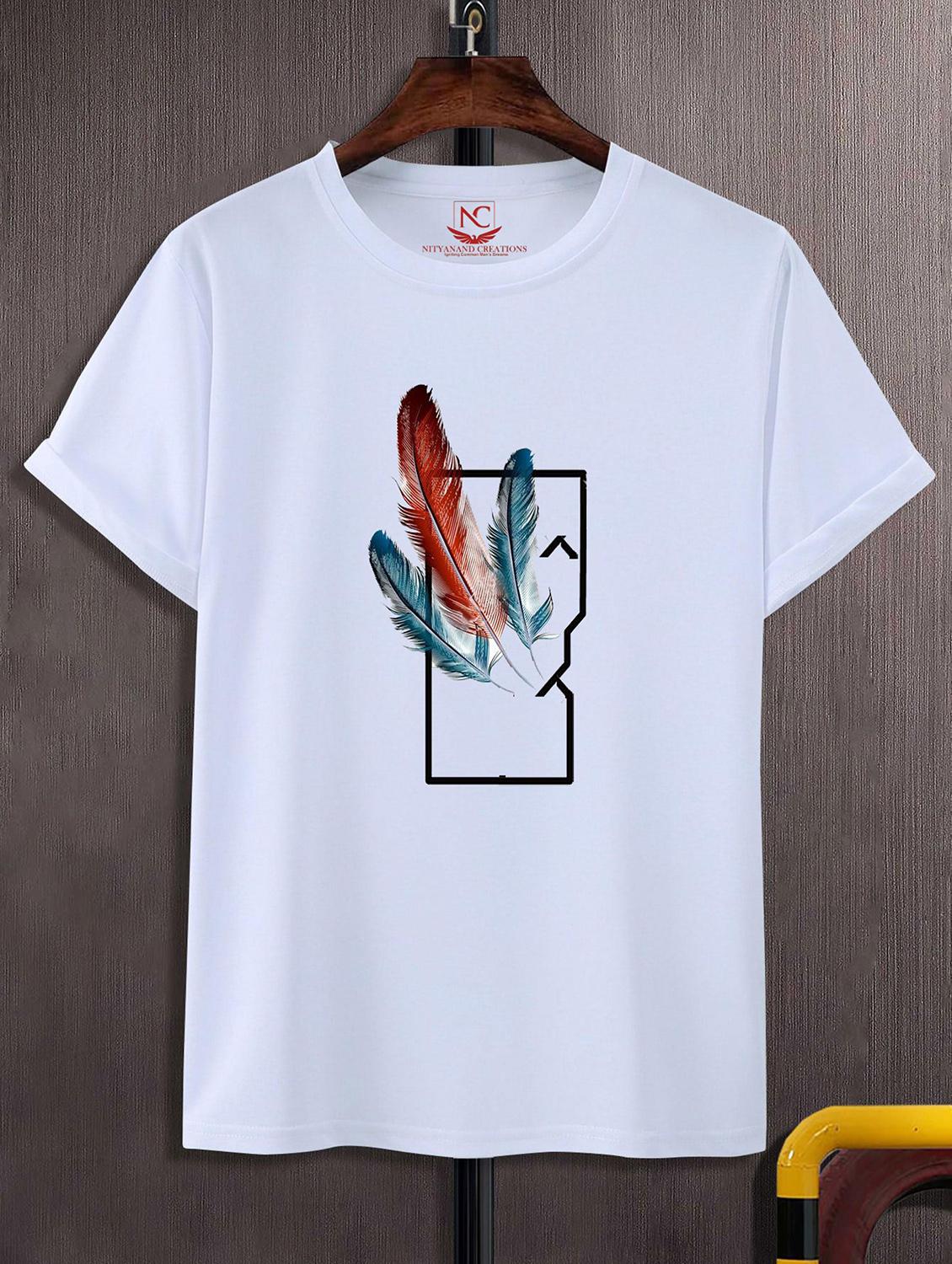 unisex graphic printed round neck tshirt - 20769252 - Zoom Image - 0