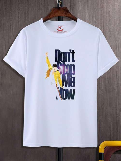 unisex graphic printed round neck tshirt - 20769257 - Standard Image - 0