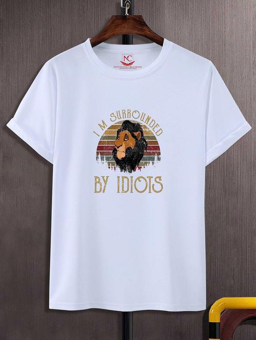 unisex graphic printed round neck tshirt - 20769264 - Standard Image - 0
