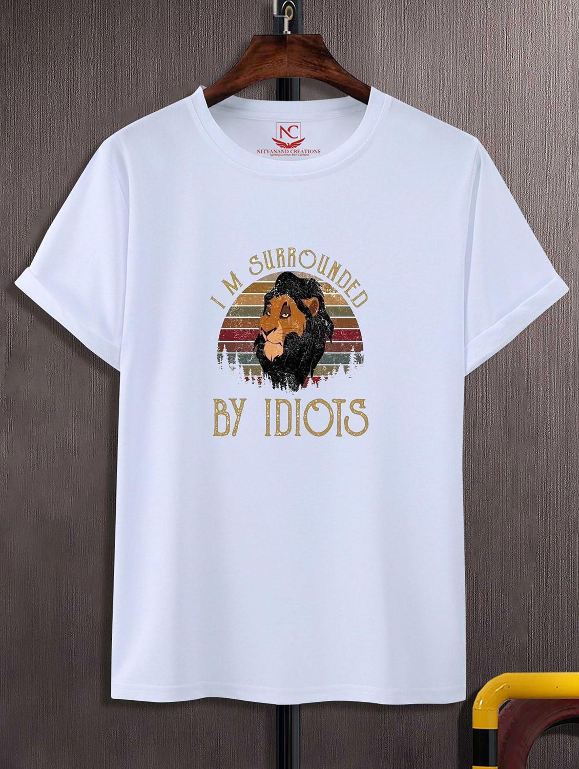 unisex graphic printed round neck tshirt - 20769264 - Zoom Image - 0