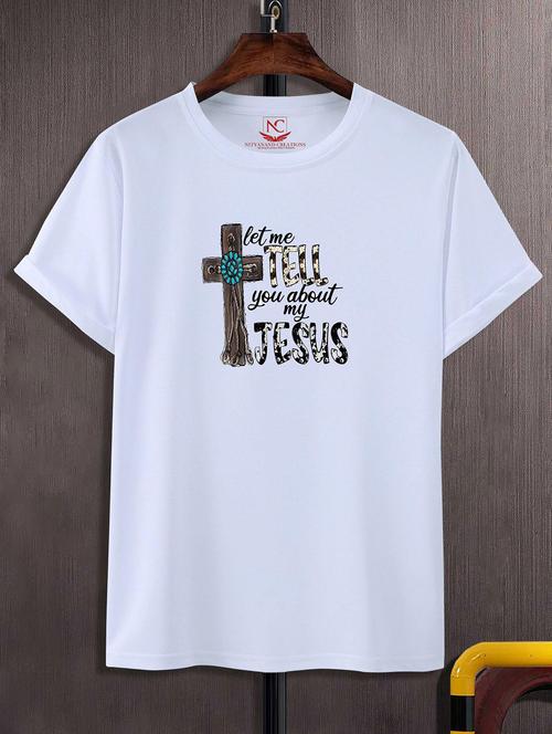 unisex graphic printed round neck tshirt - 20769269 - Standard Image - 0