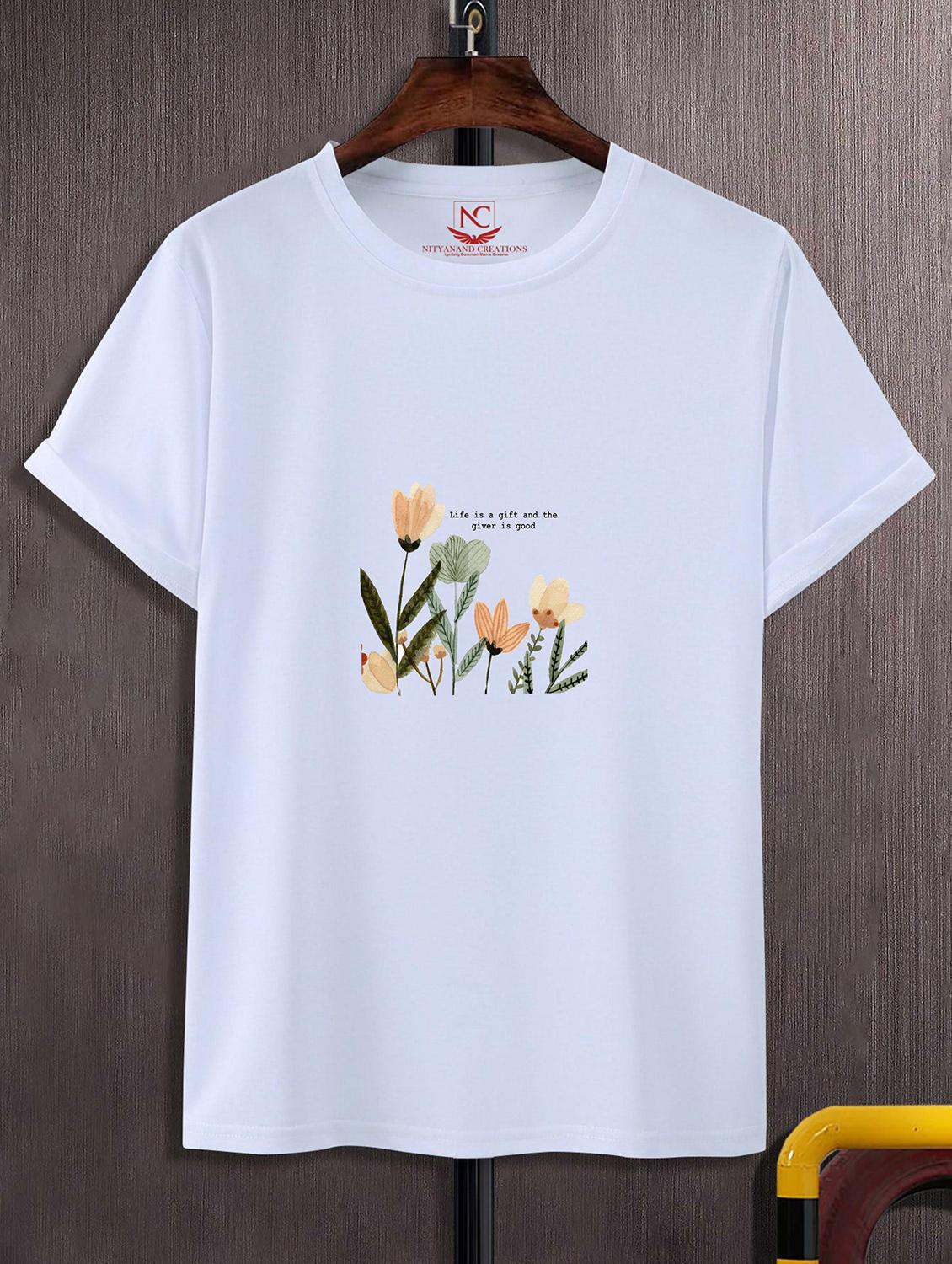 unisex graphic printed round neck tshirt - 20769285 - Zoom Image - 0