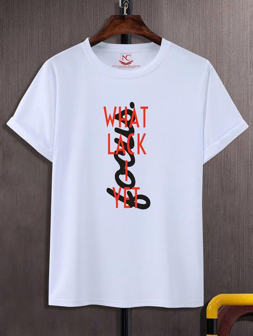 unisex graphic printed round neck tshirt - 20769296 -  Standard Image - 0