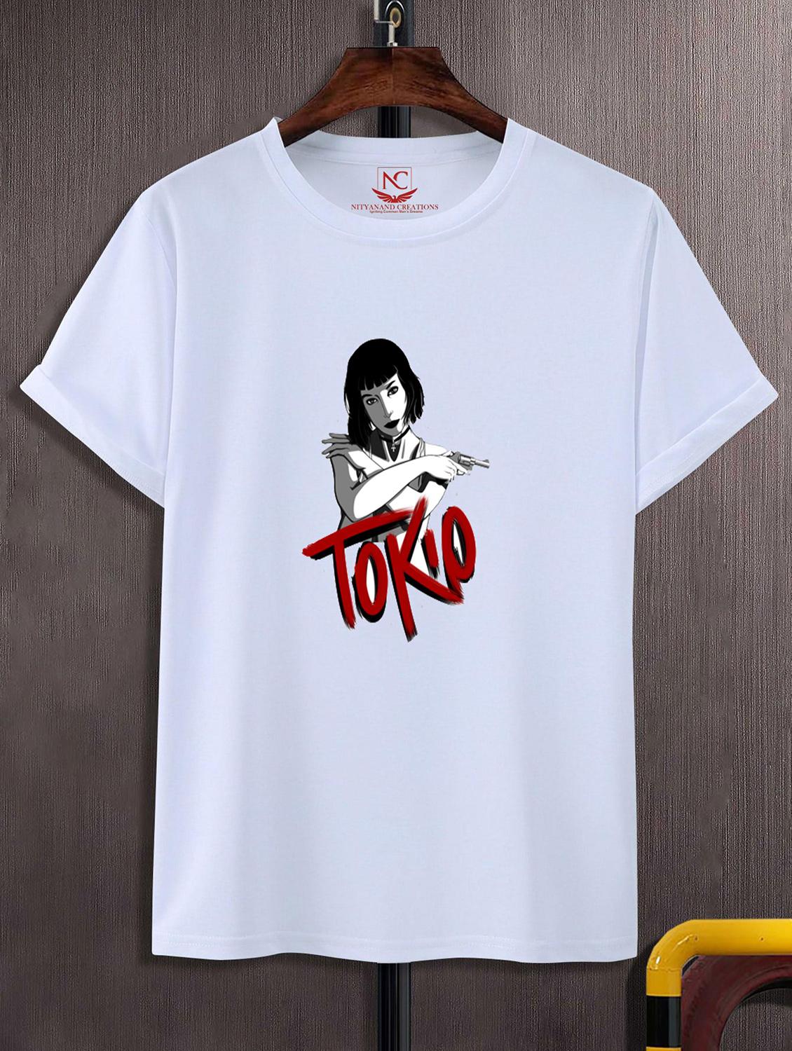 unisex graphic printed round neck tshirt - 20769303 -  Zoom Image - 0