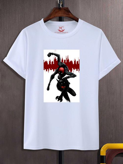 unisex graphic printed round neck tshirt - 20769306 - Standard Image - 0