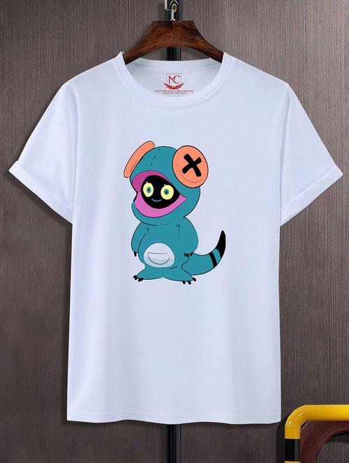 unisex graphic printed round neck tshirt - 20769335 - Standard Image - 0